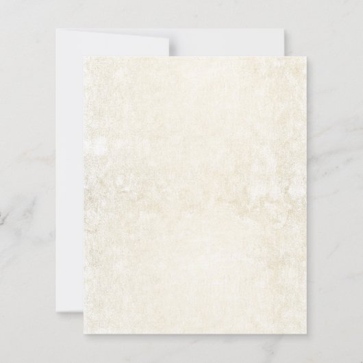 Papier Invitation de fête d'anniversaire 75 ans Budget Re (Dos)