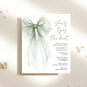 Papier Invitation de Fête des mariées d'aquarelle de la b