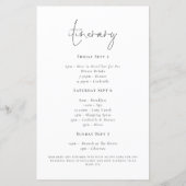 Papier Invitation de fin de semaine du script de fin de s (Dos)