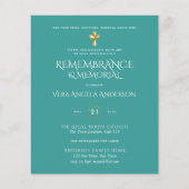 Papier INVITATION de la Croix-d'or commémorative (Devant)