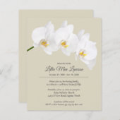 Papier Invitation de la fête du Souvenir florale de l'orc (Devant / Derrière)