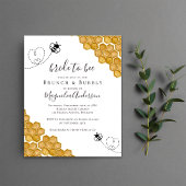 Papier Invitation de la mariée à la douche nuptiale