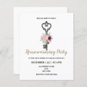 Papier Invitation de la partie sur le thème principal (Devant / Derrière)