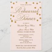 Papier Invitation de la répétition de la Parties scintill (Devant)