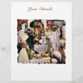 Papier Invitation DE L'ANGLETERRE VICTORIENNE (Devant)