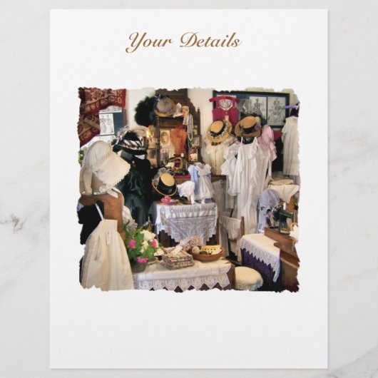 Papier Invitation DE L'ANGLETERRE VICTORIENNE (Devant)