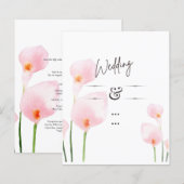 PAPIER INVITATION DE MARIAGE AVEC SUPERPOSITION DE PHOTO (Devant / Derrière)