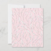 Papier Invitation de mariage BUDGET (Dos)