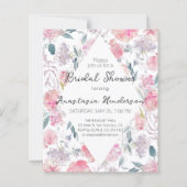 Papier Invitation de mariage BUDGET (Devant)