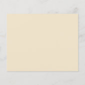 Papier Invitation de mariage champêtre rustique avec fleu (Dos)