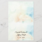 Papier Invitation de mariage d'hiver des Montagnes budgét