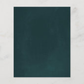 Papier Invitation de mariage en bronze pour une couronne (Dos)