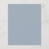 Papier Invitation de mariage moderne et budget monogramme (Dos)