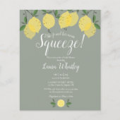 Papier Invitation de mariage pas cher Budget Squeeze Lemo (Devant)