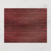 Papier Invitation de mariage rustique de tournesol de den (Dos)