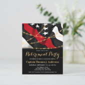 Papier Invitation de retraite des pompiers de la ligne ro (Debout devant)