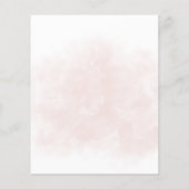 Papier Invitation de soirée Budget tropical bacheloror (Dos)