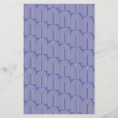 Papier Invitation de Wedding shower violet de ligne d'arc (Dos)