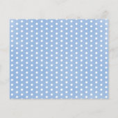 Papier Invitation du Baby shower Budget Elephant du garço (Dos)