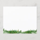 Papier Invitation du Baby shower de Dinosaure Roar Budget (Dos)