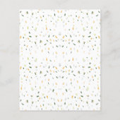 Papier Invitation du Baby shower unique de la Jungle Part (Dos)