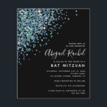 Papier Invitation du Bat mitzvah du budget de la Parties<br><div class="desc">Un design simple de parties scintillant **VEUILLEZ LIRE AVANT D'ACHETER** Notre gamme de papeterie économique de 4, 5 po x 5, 6 po et s'intègre dans une enveloppe A6, qui sont disponibles en toutes sortes de couleurs dans votre magasin de papeterie local ou vous pouvez ajouter des blancs à votre...</div>