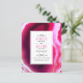 Papier Invitation du mariage de automne de tranche d'âge  (Debout devant)