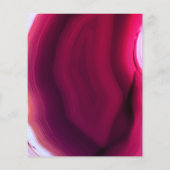 Papier Invitation du mariage de automne de tranche d'âge  (Dos)