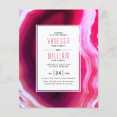 Papier Invitation du mariage de automne de tranche d'âge  (Devant)