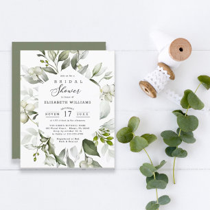 Papier Invitation élégante et économique pour une baby sh