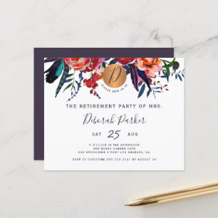 Papier Invitation élégante et économique pour une fête de