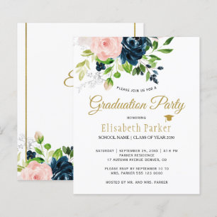 Papier Invitation élégante et économique pour une fête de