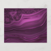 Papier Invitation funéraire commémorative en marbre viole (Dos)