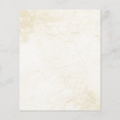 Papier Invitation mariage de automne citrouille d'aquarel (Dos)