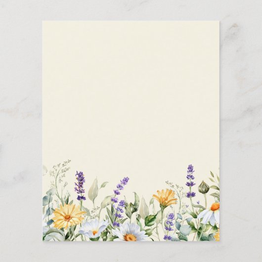 Papier Invitation pas chère pour Baby Shower sur le thème (Dos)