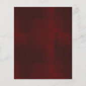 Papier Invitation pas chère pour une fête de fiançailles  (Dos)