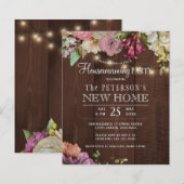 Papier Invitation pas chère pour une pendaison de crémail (Devant / Derrière)