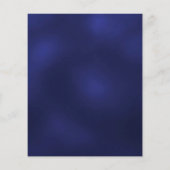 Papier Invitation photo anniversaire 60 ans bleu marine a (Dos)