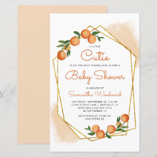 Papier Invitation pour la Baby Shower de Petit Bout de Ch