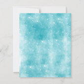 Papier Invitation pour la fête de Noël sous l'arbre à l'a (Dos)