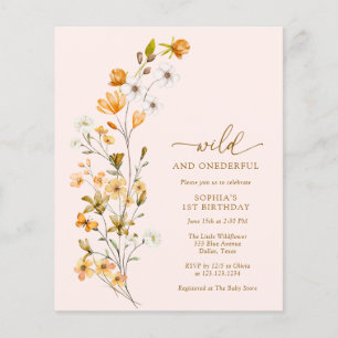 Papier Invitation pour le 1er anniversaire de BUDGET Sauv