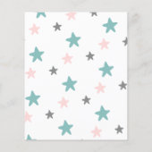 Papier Invitation pour le 1er anniversaire de la Licorne (Dos)