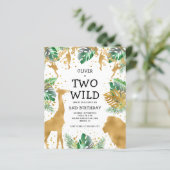 Papier Invitation pour le 2ème anniversaire de Budget Two (Debout devant)