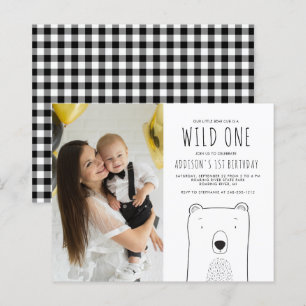 Papier Invitation pour le premier anniversaire de Budget 