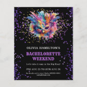 Papier Invitation pour un week-end de célibataire à la No (Devant)