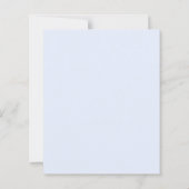 Papier Invitation pour une Baby Shower au Budget Picnic P (Dos)