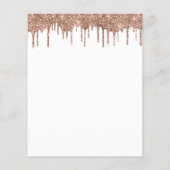 Papier Invitation pour une fête du 21e anniversaire avec  (Dos)