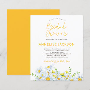 Papier Invitation rustique moderne et économique pour une