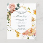 Papier Invitation Sutton Bridal Shower (Devant)