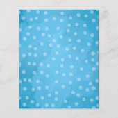 Papier Invitations budgétaires du Baby shower de l'ours e (Dos)